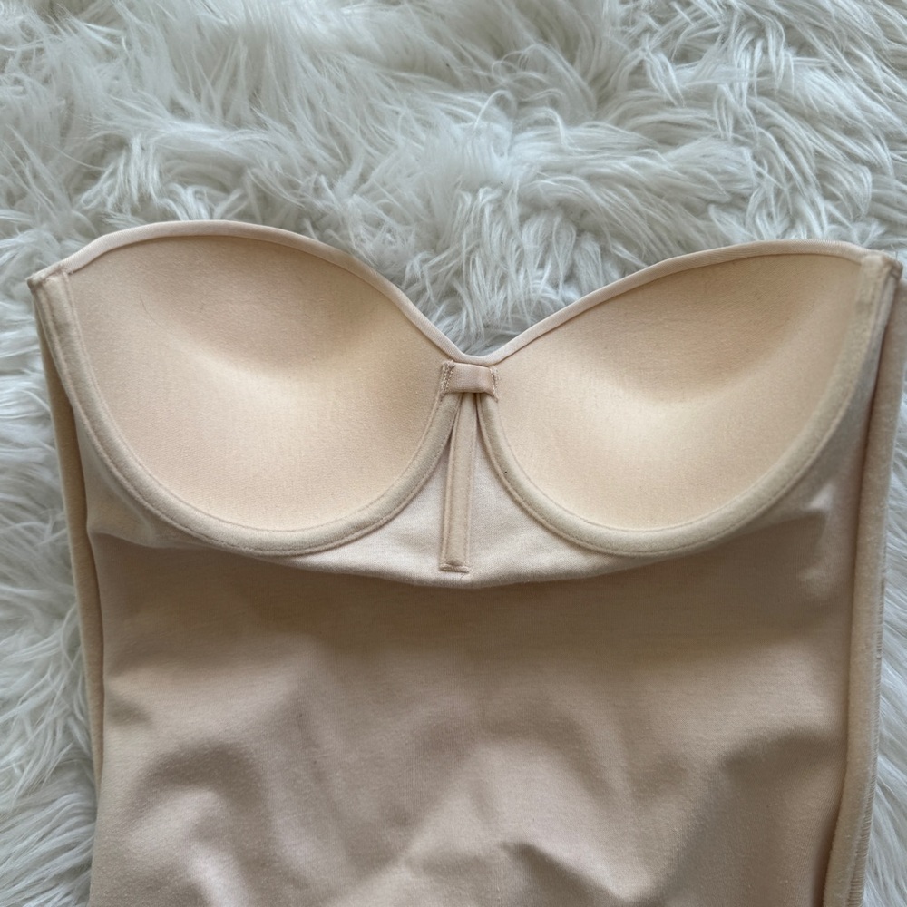 EUC Felina strapless thong bodysuit , wore ONCE, size 34 DD - Picture 7 of 11